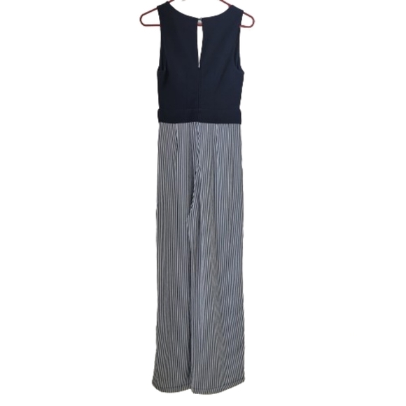 Teeze Me Size 5/6 Navy Blue & White Sleeveless Jumper, Excellent Condition - Picture 6 of 13